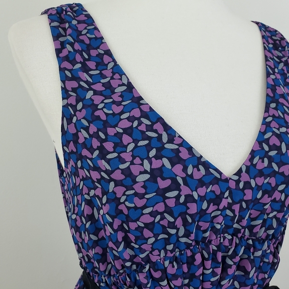 American Eagle Abstract Heart Pattern Dress - Picture 6 of 11
